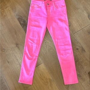 Women's Joe's High Rise Skinny Ankle Jeans - Hot Pink - Size 30